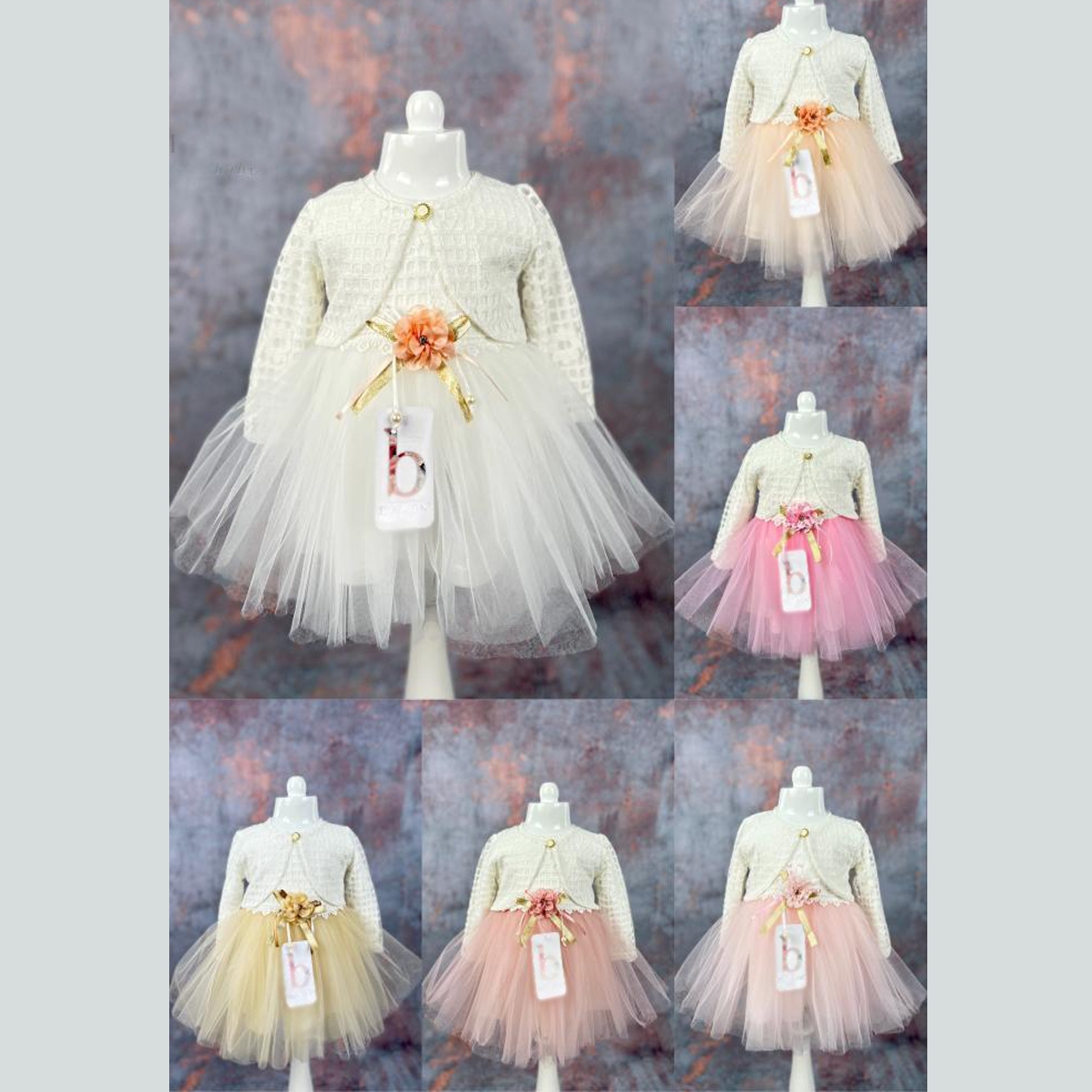 BEBE ELBİSE 9-18 AYLIK