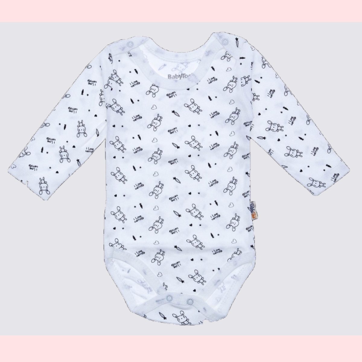 UNISEX BABYTOO KUCUK DESENLI KOLLU BADI 1-9  AY