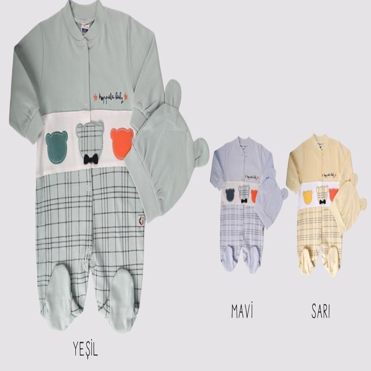 UNISEX BEAR ERKEK TULUM 1-6  AY