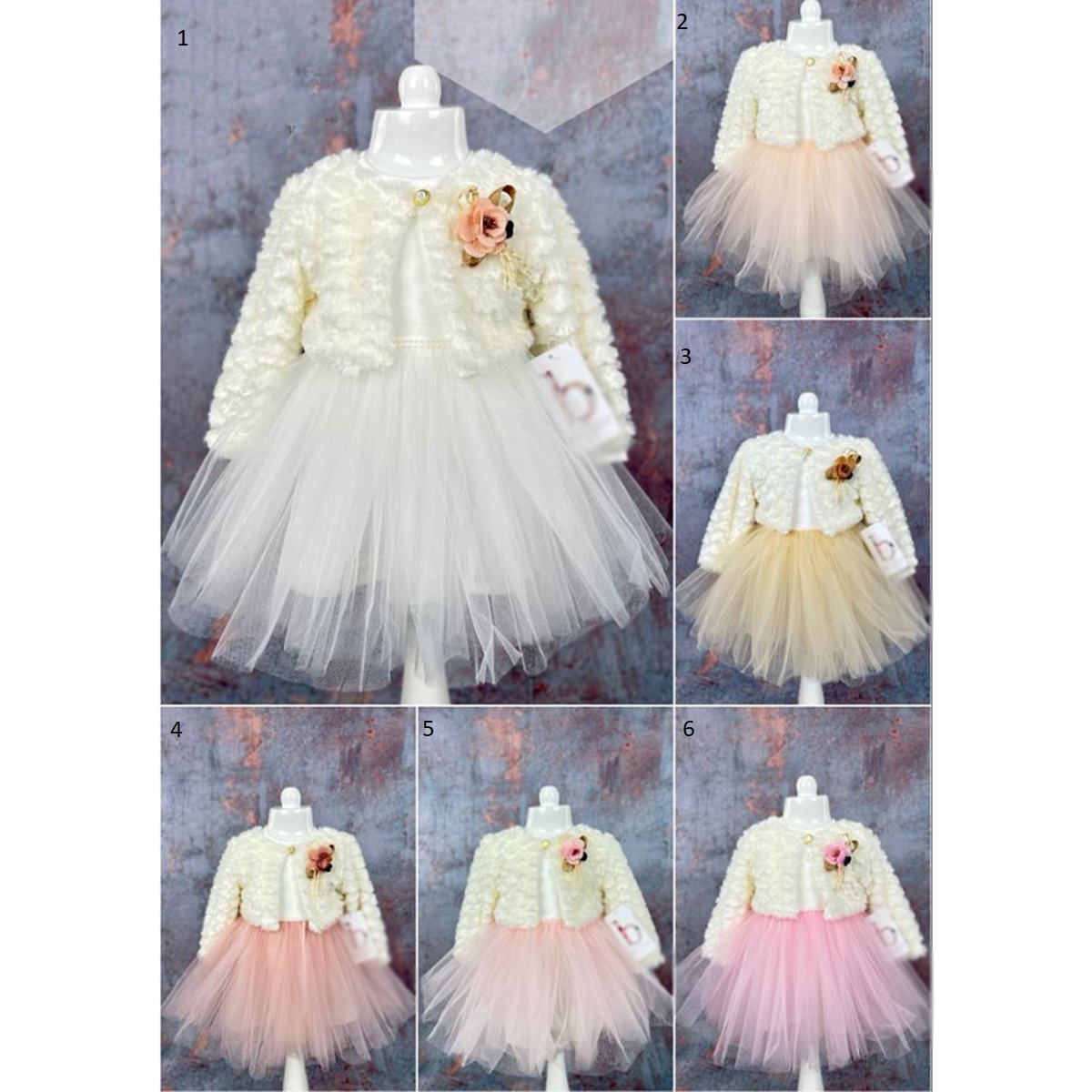 BEBE  ELBİSE 9-18 AYLIK