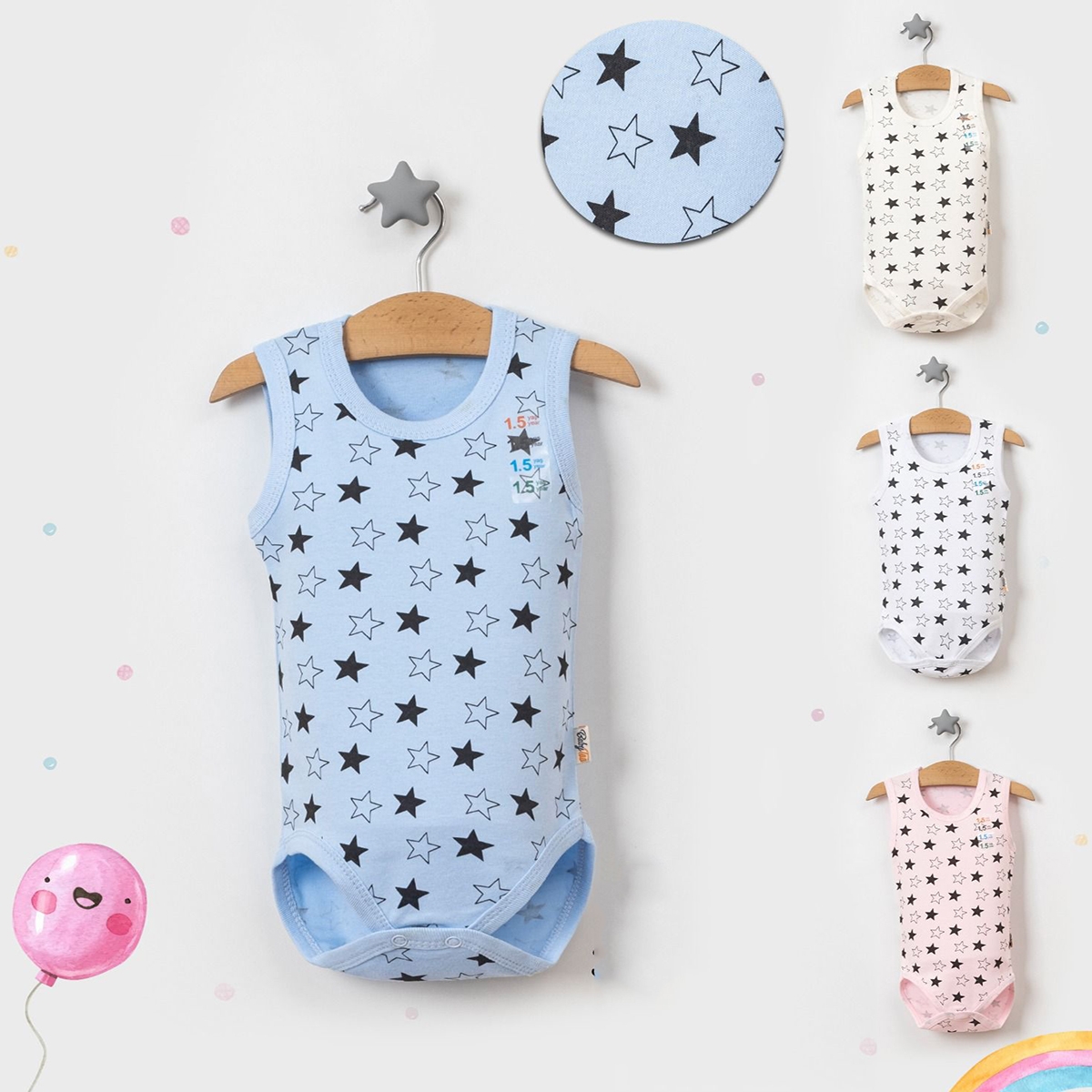  UNISEX DESENLI PENYE CITCITLI ATLET KUCUK 1-9  AY