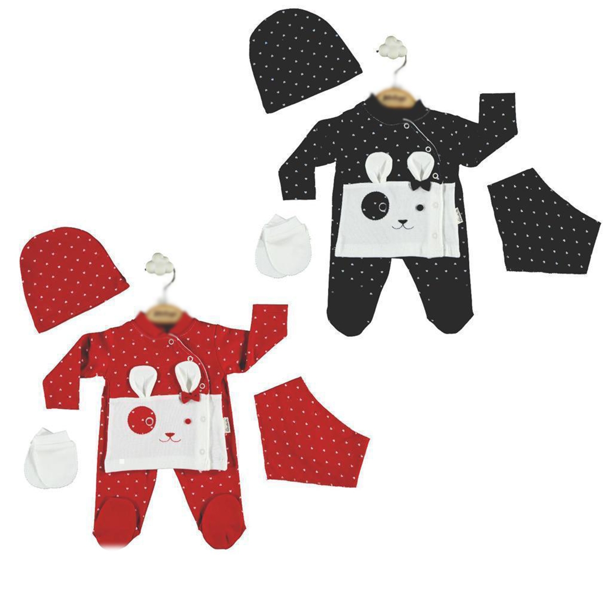BEBE 5Lİ ZIBIN SET