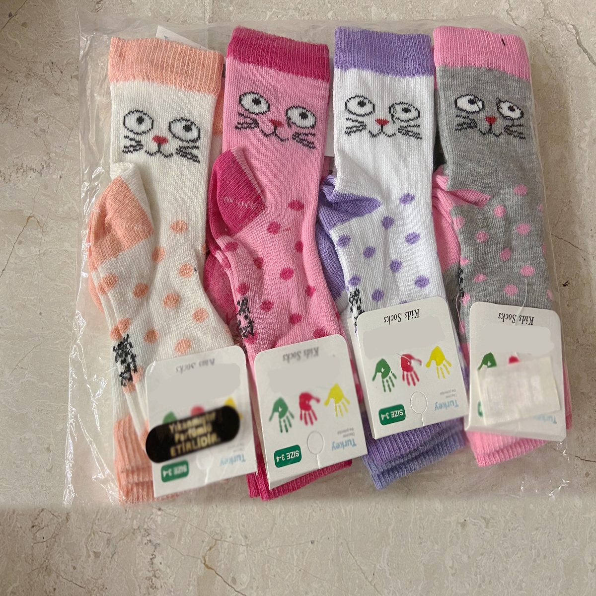  ÇORAP KEDİ DESEN