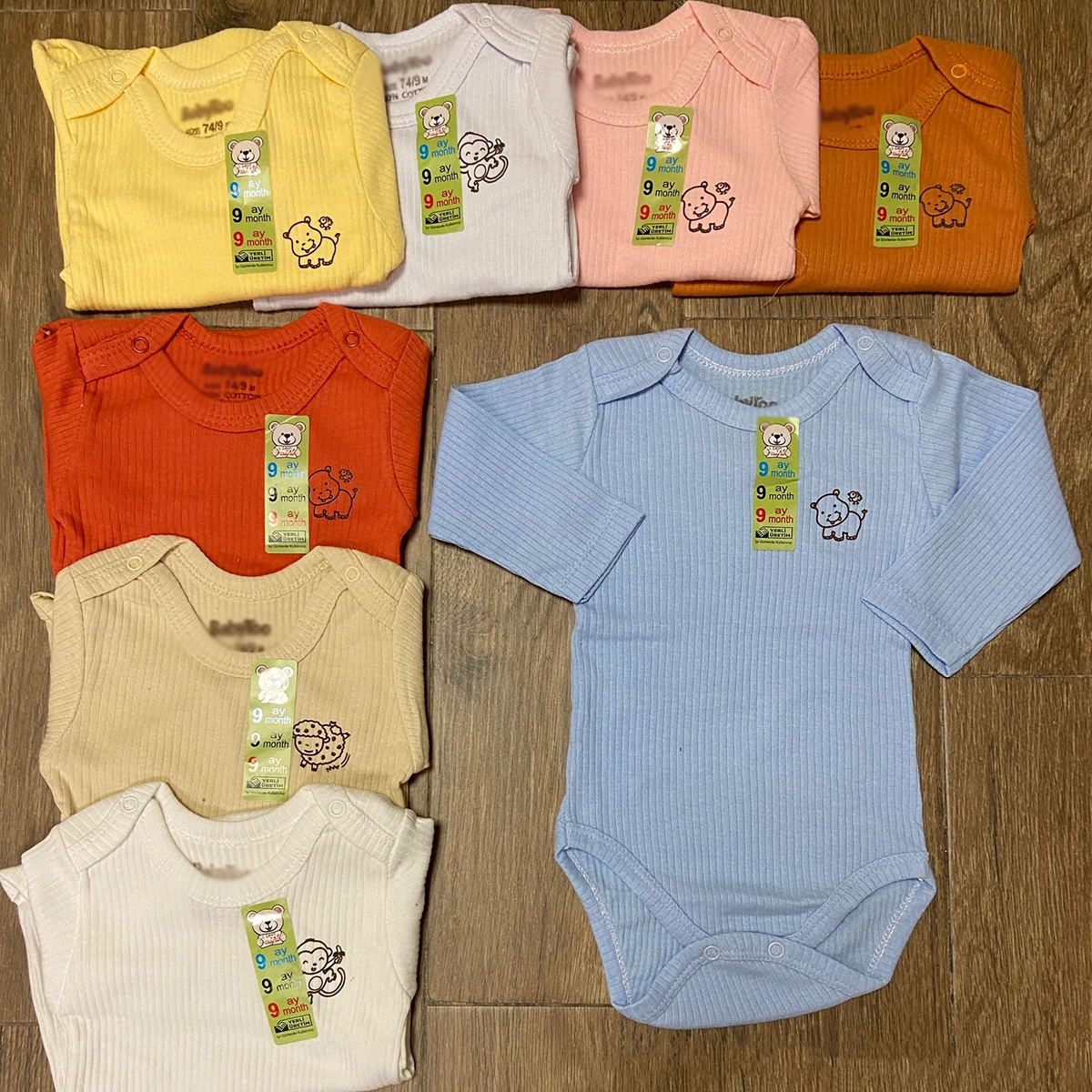 UNISEX RAPORLU ARMALI UZUNKOL BADI KUCUK 1-9  AY