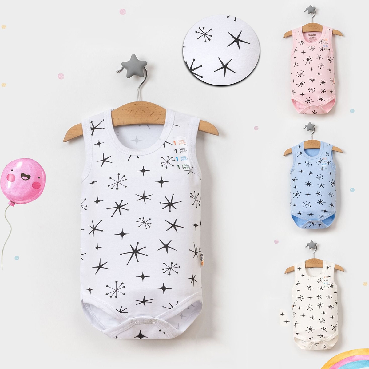 UNISEX DESENLI PENYE CITCITLI ATLET BUYUK 12 Ay.18 Ay.24 Ay.3 Yaş