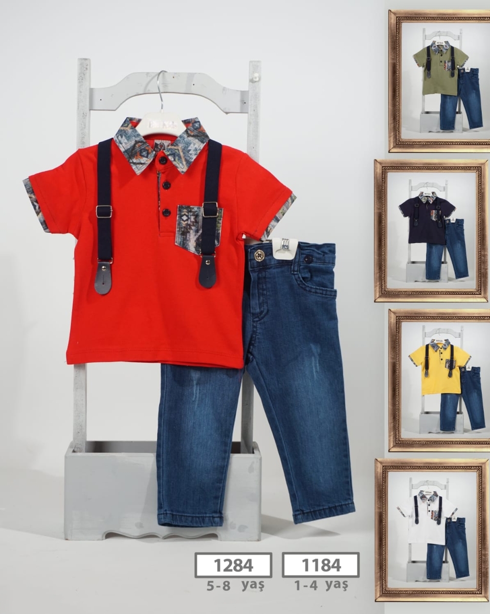 BİLL KİDS $ ERKEK POLO DİJİTAL 18 Ay.24 Ay.3 Yaş.4 Yaş