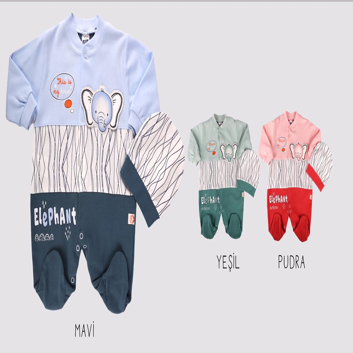 UNISEX ELEPHANT TULUM  1-6  AY