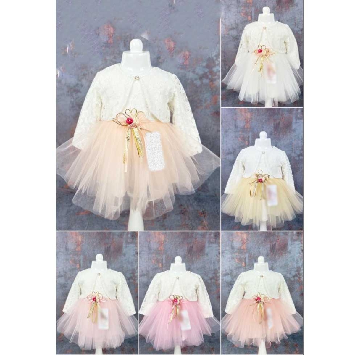  KIZ BEBEK ELBİSE 9-18 AYLIK