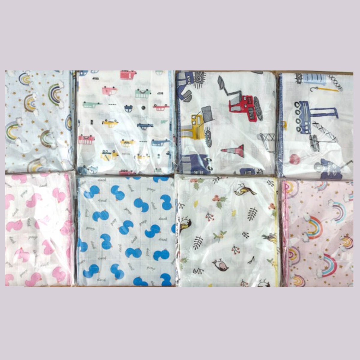 UNISEX MÜSLİN PUSET ÖRTÜ 6-6  AY