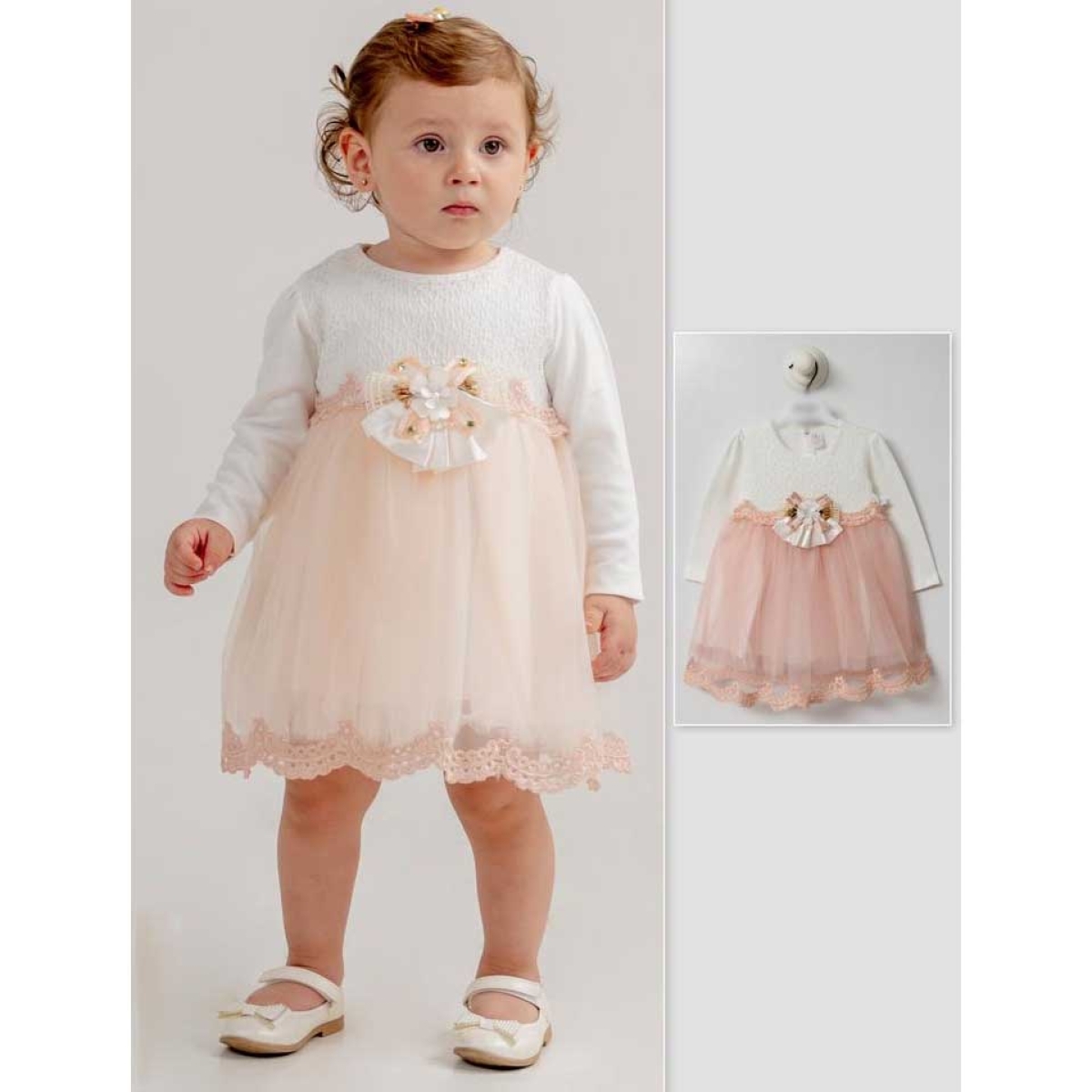 KIZ BEBE ELBİSE 9-18 AYLIK
