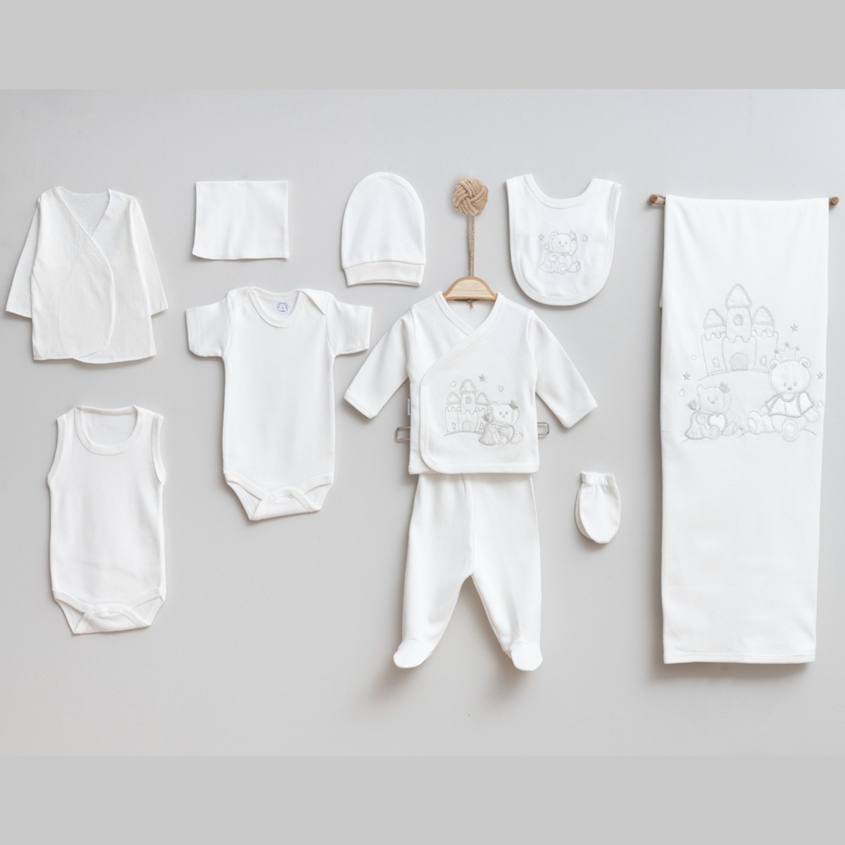  UNISEX SEVİMLİ ŞATO 10 LU ZIBIN SET 1-3  AY