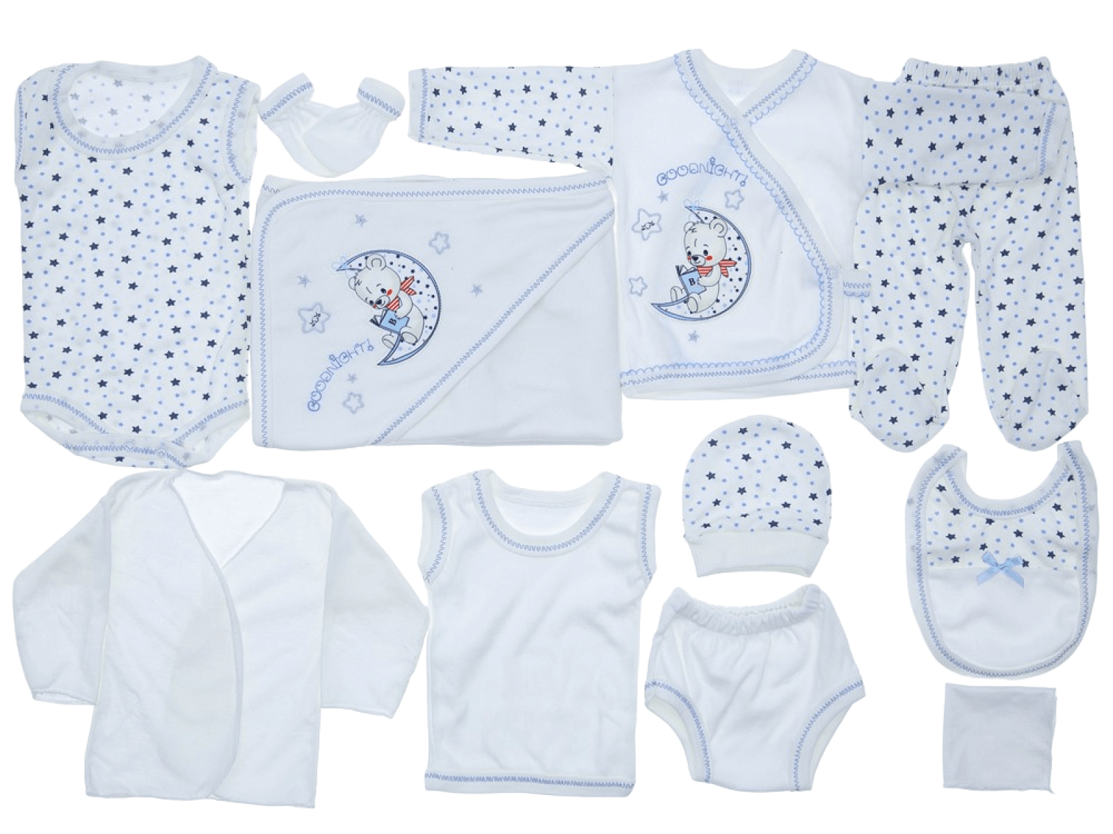 UNISEX KİTAP OKUYAN AYI 11 Lİ 0-3  AY