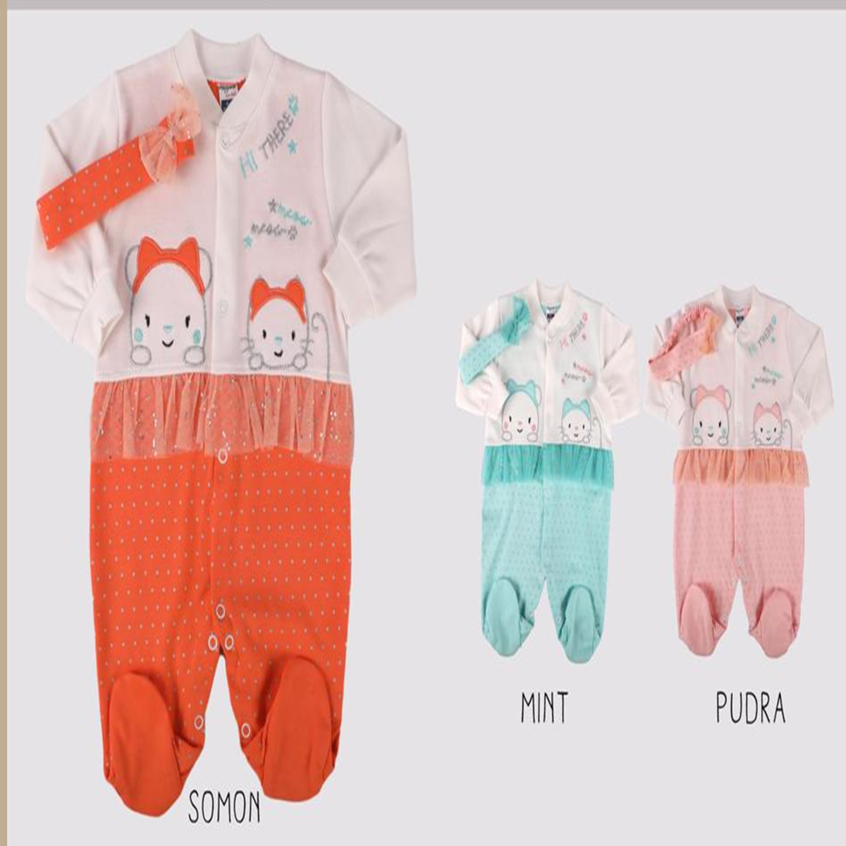 UNISEX MEOW KIZ TULUM 1-6  AY