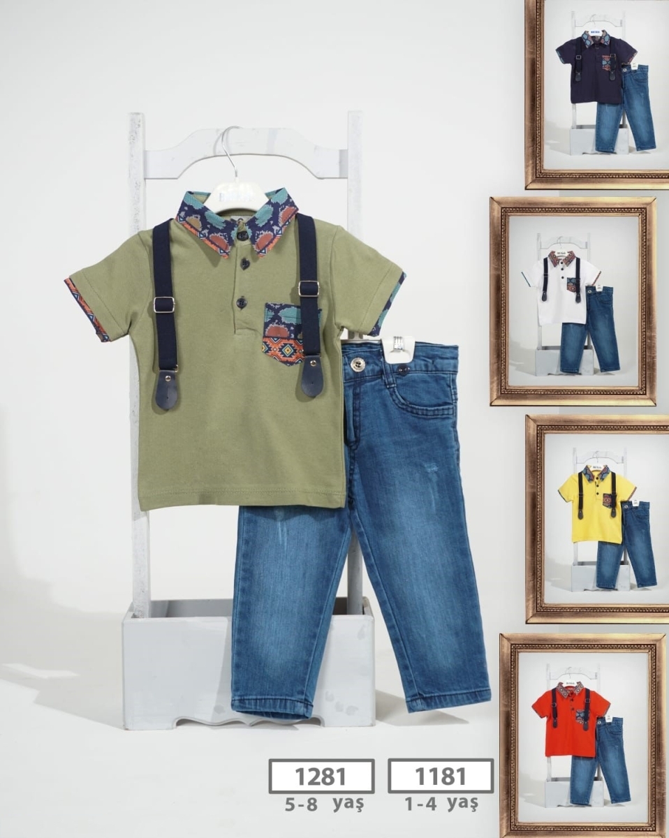 BİLL KİDS $ ERKEK LAKOS POLO  5-8  YAŞ