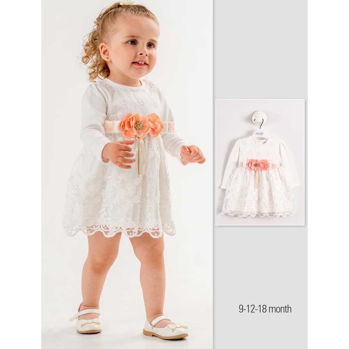 KIZ BEBEK ELBİSE 9-18 AYLIK